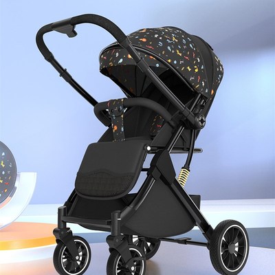 婴儿推车可坐可躺双向超轻便携宝宝推车简易折叠婴儿车新生儿童车