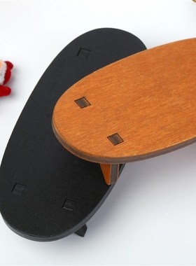 可爱木质圆桌微景观家具摆件 木制工艺拍摄道具摆饰品Z厂家供应定