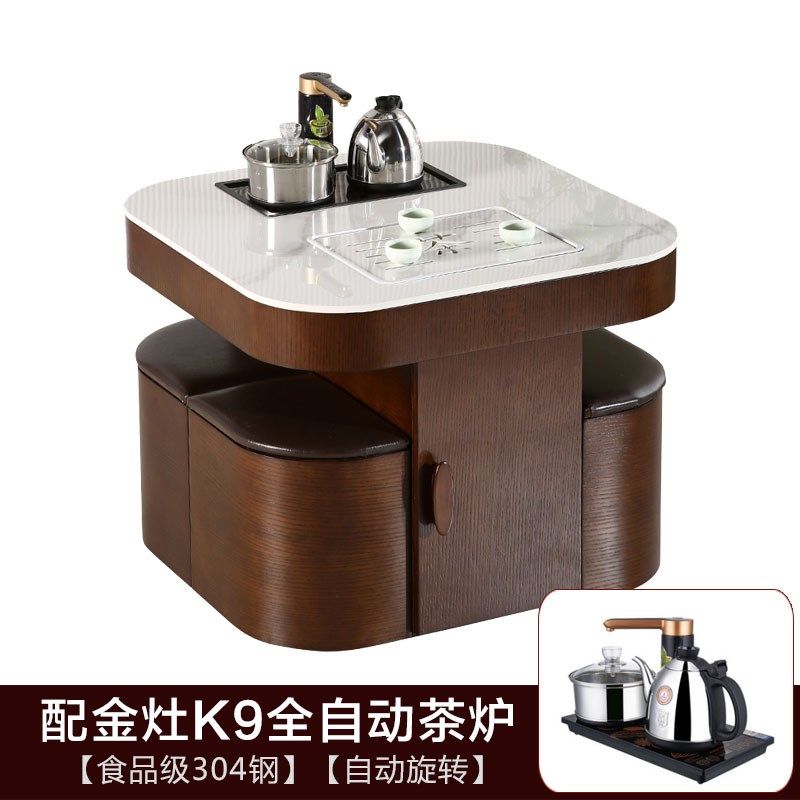 岩板茶桌椅组合阳台泡茶桌家用小户型茶台简约现代多功能功夫茶几,住宅家具,家用茶台/茶桌,淘宝优惠券,粉丝福利购,淘宝优惠卷