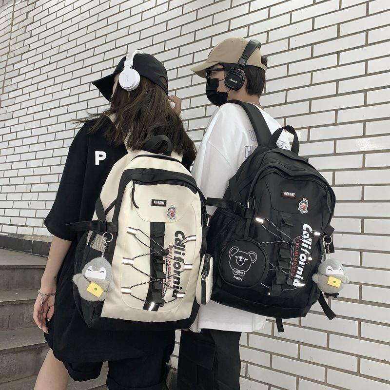 百搭学生双肩包女韩国ins