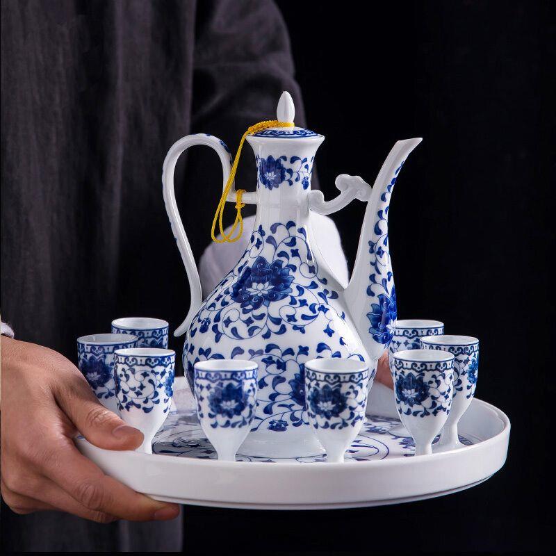 青花瓷釉下彩景德镇陶瓷白