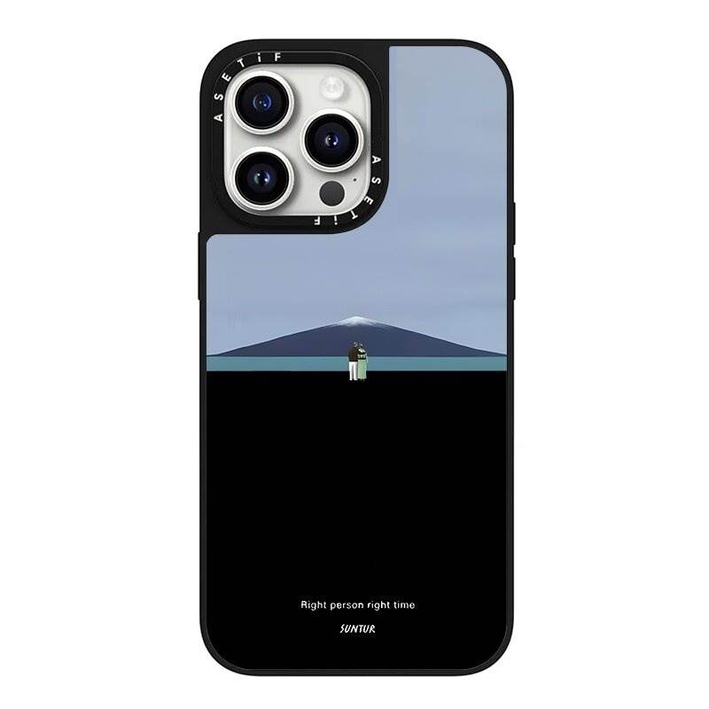 CASETI联名Suntur富士山下情感故事16roMax手机壳iPhone15ProMax13防摔适用14苹果16plus保护套MagSafe磁吸12
