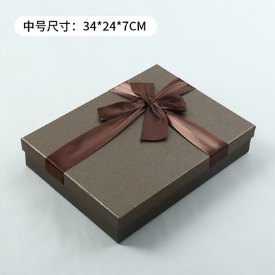 礼品盒 高级感j礼物包装盒大号相框礼盒生日礼盒空盒子男生款盒子