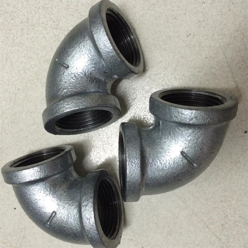 镀锌弯头 9e0度弯头 内丝弯头 铁弯头 内螺纹弯头 DN15-DN100 管