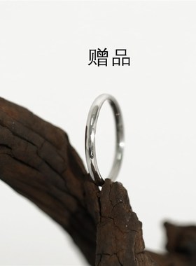 NIDU(星尘)原创S999足银戒指情F侣对戒送情人520闺蜜指环礼物