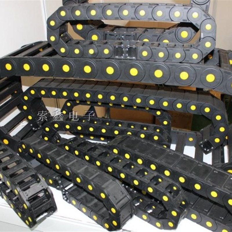 拖链条35*100坦克带桥架封闭增强尼龙电线缆保护走线黄边数控机床,玩具/童车/益智/积木/模型,毛绒/玩偶/公仔/布艺类玩具,淘宝优惠券,粉丝福利购,淘宝优惠卷