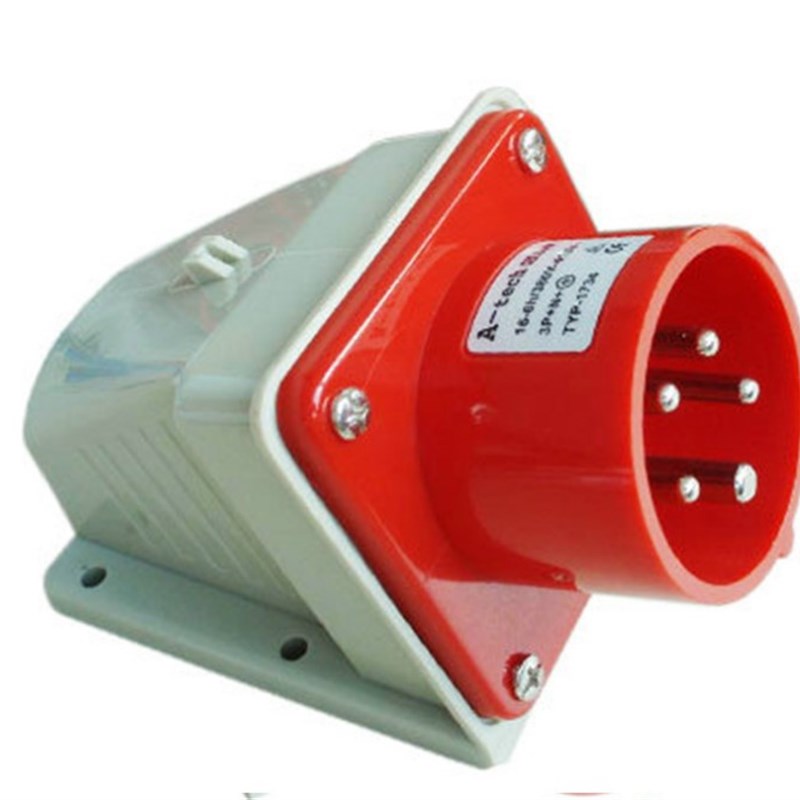 A-tech泓晟工业插头 明装插头 32A5芯 3P+N+E TYP1706M TYP1736