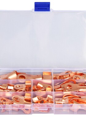 国标OT40-200A铜开口鼻铜接线端子铜鼻子铜线耳铜接头电线连接器