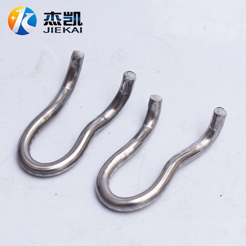 不锈钢304捆绑绳非标挂钩弯钩子S型异行手工双爪可焊接定做5mm粗