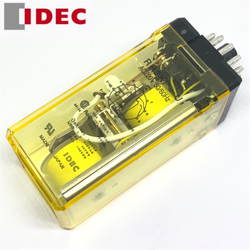 IDEC原装和泉RR2KP-U-AC220V RR2KP-UAC220V UL UDC24V大功率继电