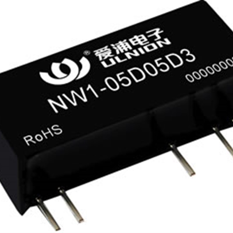 NW1-24D09D3 DC-DC 24转正负9V 双路稳压高隔离3000V 电源模块