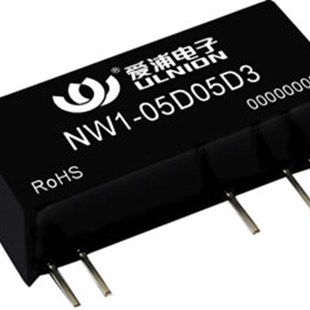 双路稳压高隔离3000V NW1 24转正负9V 电源模块 24D09D3