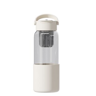 高颜值磁吸玻璃水杯冲泡花茶水分离杯子 茶杯女士个人2h025新款