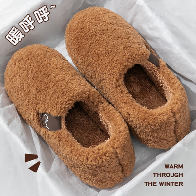 包跟棉拖鞋女士冬季2025新款外穿