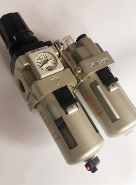 SMC两联件AC20A-AC30A-AC40A-F01DG-F02DE-F03CG-F04CE-1-2-R-N-S