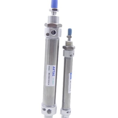 原装亚德客AirTac不锈钢迷你气缸MIC25*15*20*30*40*60-S-CA