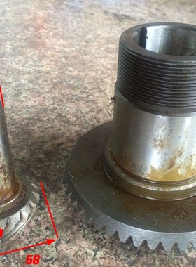 机床配件芜湖重型机床厂TX6213A快速走刀螺旋伞齿轮Z17/48