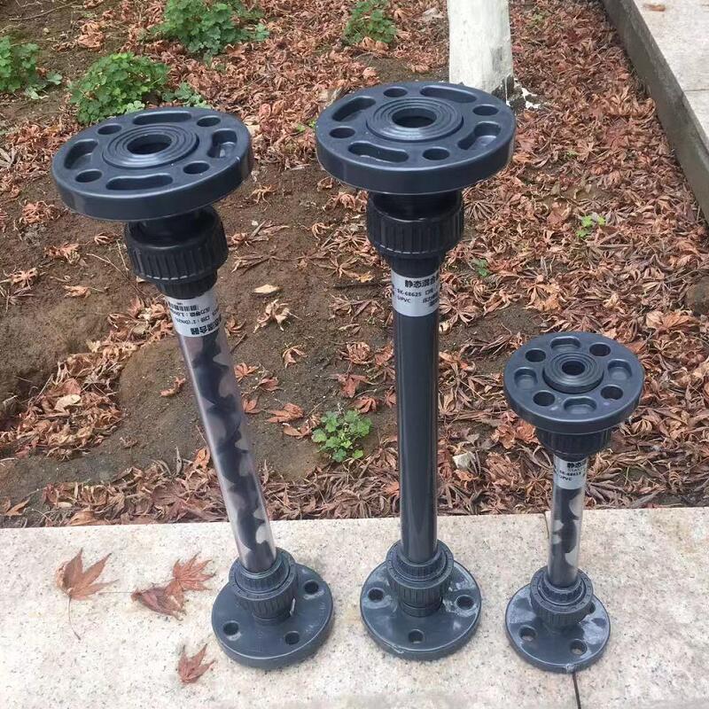 法兰式管道混合器 UPVC材质透明和灰色 静态管道混合器 法兰连接