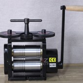 金银压银丝机压条机 金银压圆压半圆压方线压片机 欧式 手摇压片机