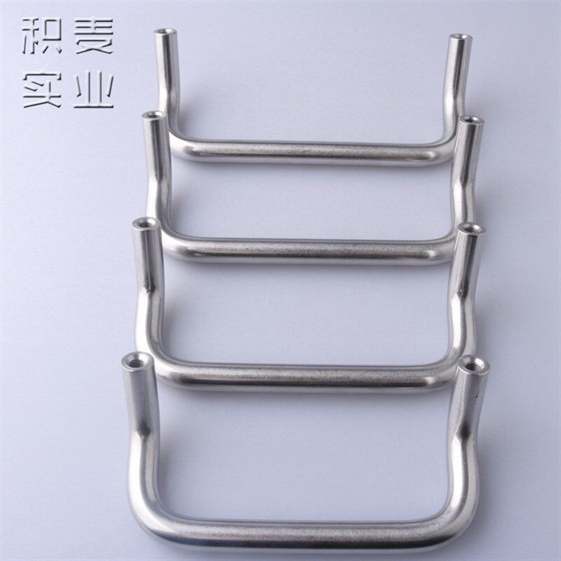 LS532圆棒双折弯拉手 304不锈钢折弯把手 工业设备拉手工具箱拉手