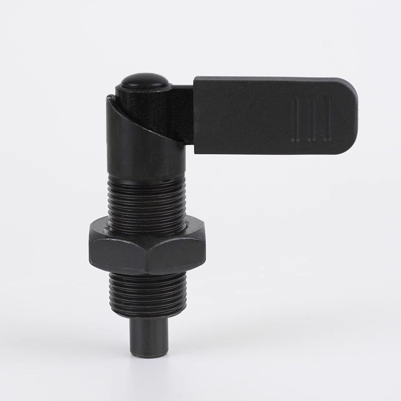 旋钮柱塞 细牙螺纹C-PXVBK/SPXVBK M10M12 M16 M20 L型把手分度销