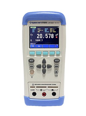 常州安柏AT825/AT826手持LCR数字电桥100kHz频率精度0.2%