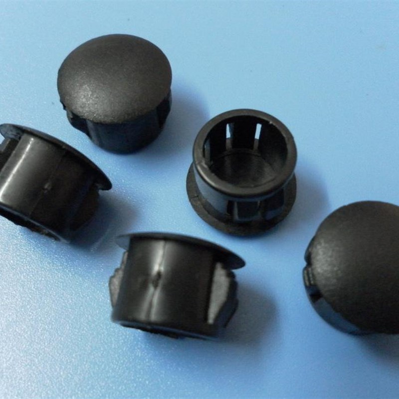 HP-19 扣式塞头铁板塞孔 面板闷头 尼龙闷盖 塑料塞头 机箱堵头