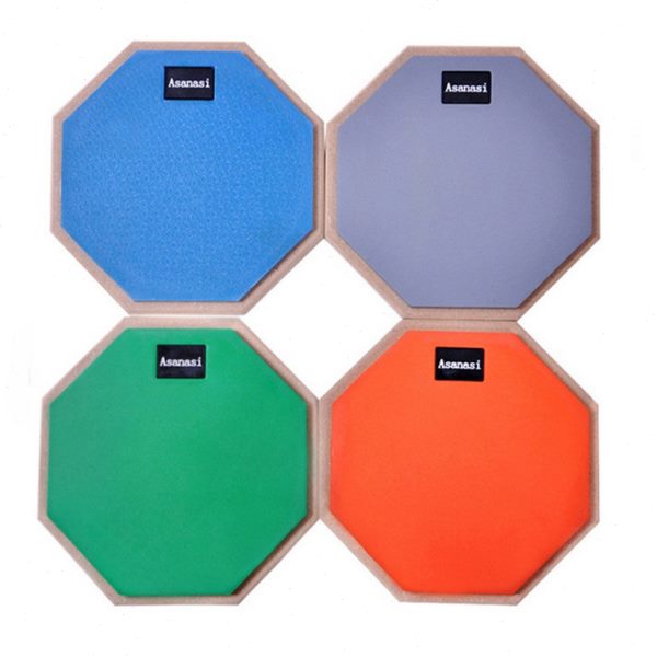 8寸架子鼓练习哑鼓套装 哑鼓垫 初学入门鼓垫套装 哑鼓板打击板