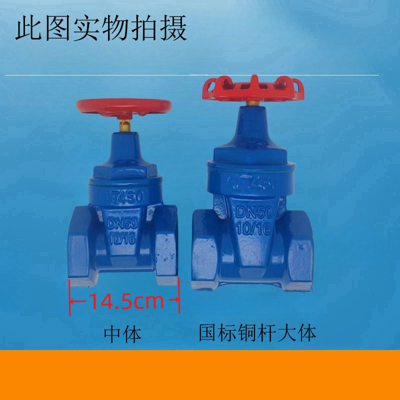 Z15X-1e6Q 丝扣弹性座封闸阀 内螺纹软密封铜杆闸阀 铸铁丝扣闸阀