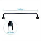 楼梯把手木梯嵌入式 安全扶手儿童床防跌落黑色长把手短抓握围护栏