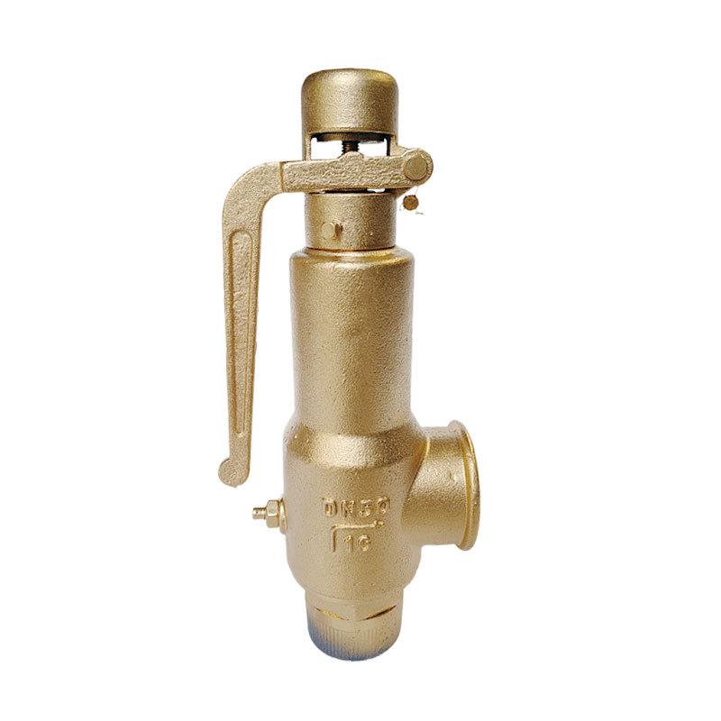 定制A28W-16T外螺纹安全阀手启不锈钢安全阀弹簧式安全阀阀门