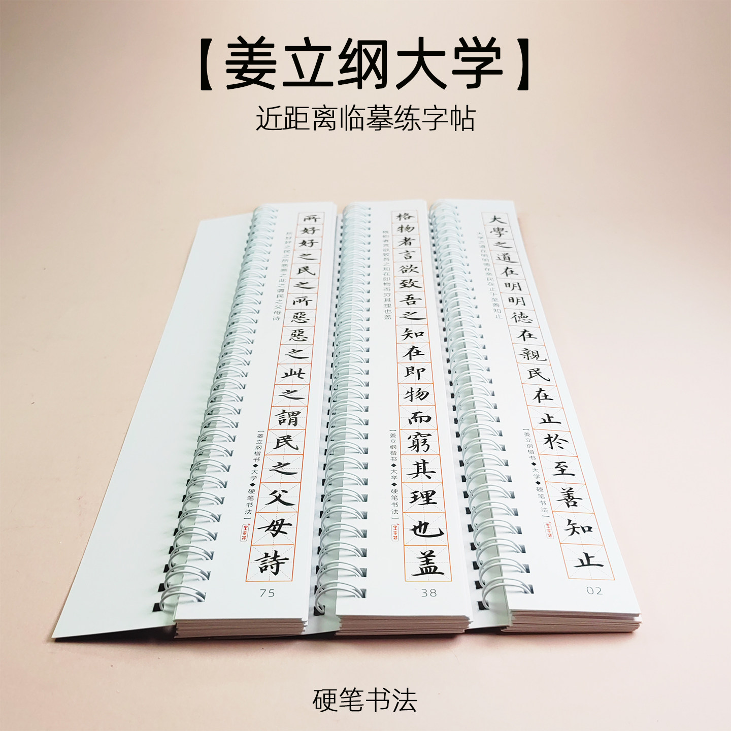 姜立纲大学硬笔书法楷书字帖临摹