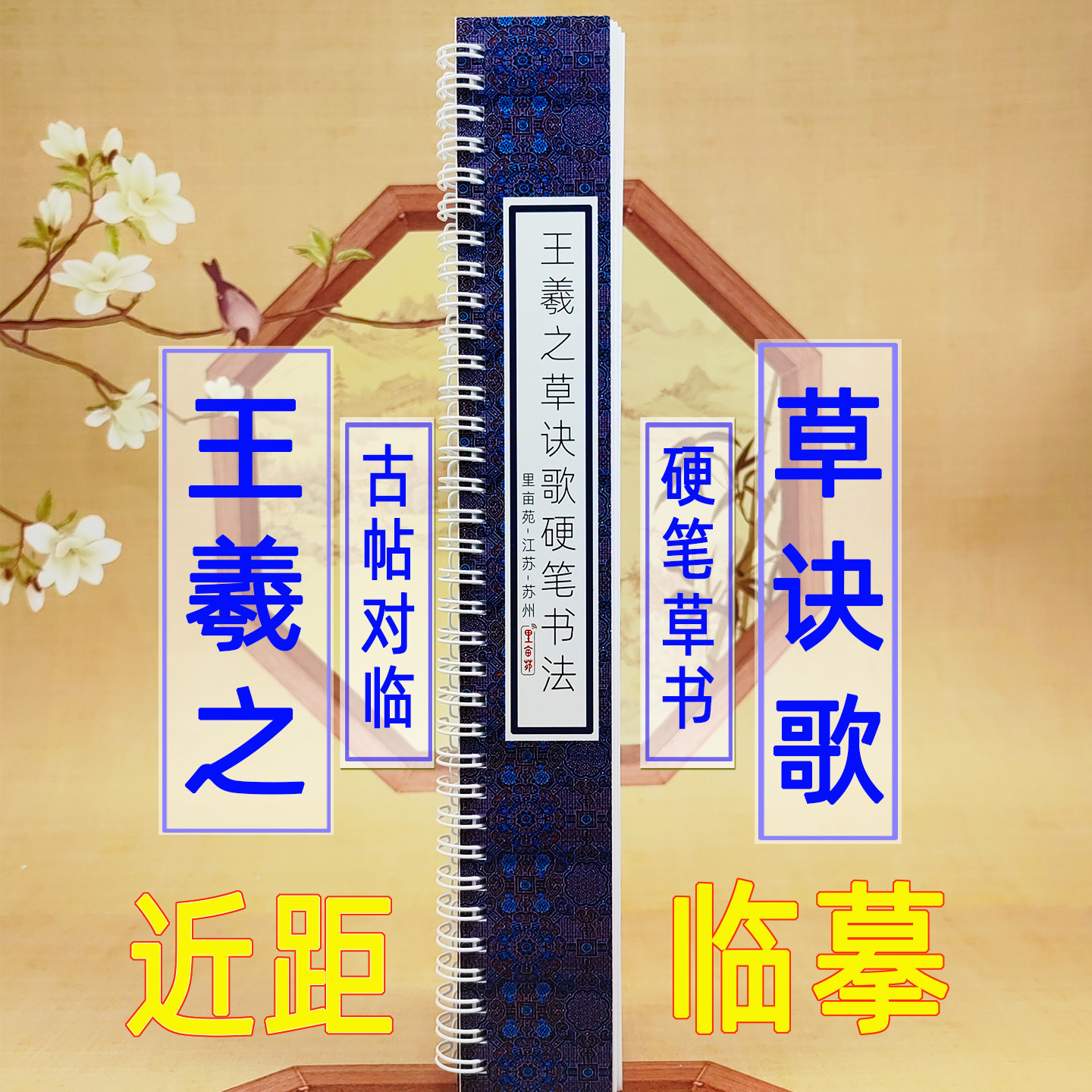 草书硬笔字帖书法培训机构教材草书字卡王羲之草诀歌硬笔草书入门字帖繁体字字帖近距离临摹草书硬笔书法教材