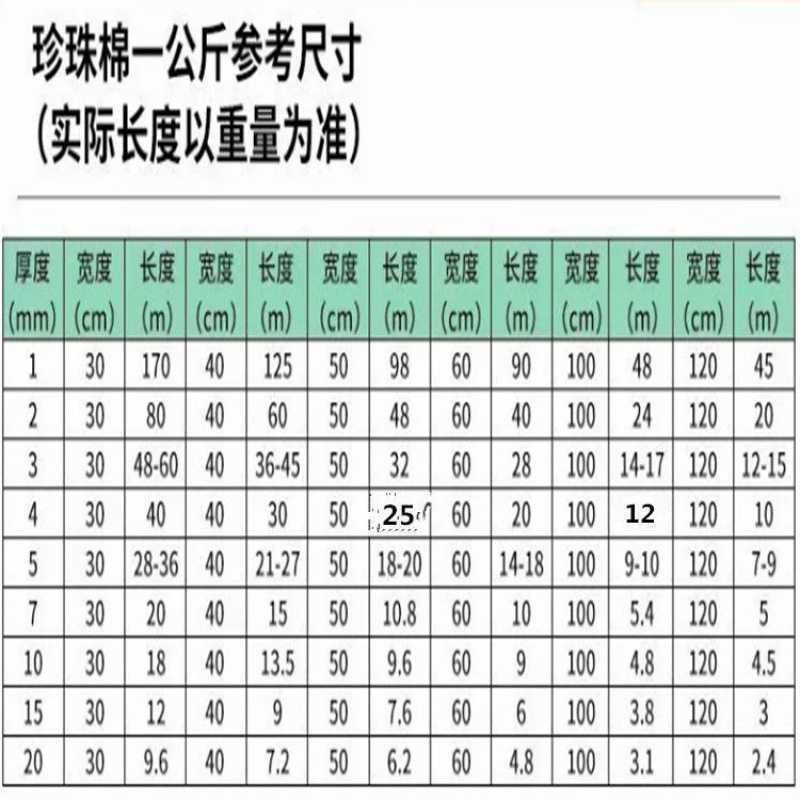 平面珍珠棉波纹泡沫棉弹性防震膜填充K棉打包防震棉卷材防护垫