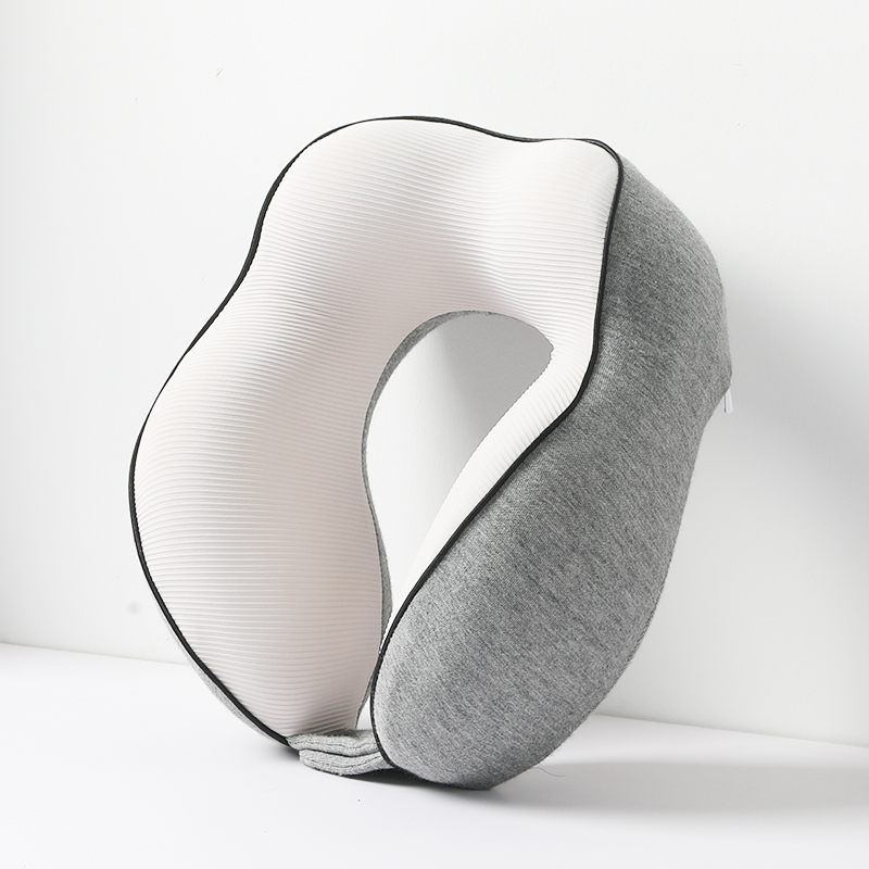 U型枕记忆c棉办公室午睡枕脖枕旅行便携坐车护颈枕飞机颈椎枕U形