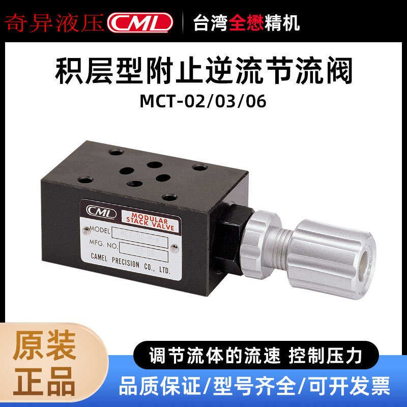全懋CML 积层型MCT-02-P/T MCT-03-P/T MCT-0Q6-P/T附止逆流节流