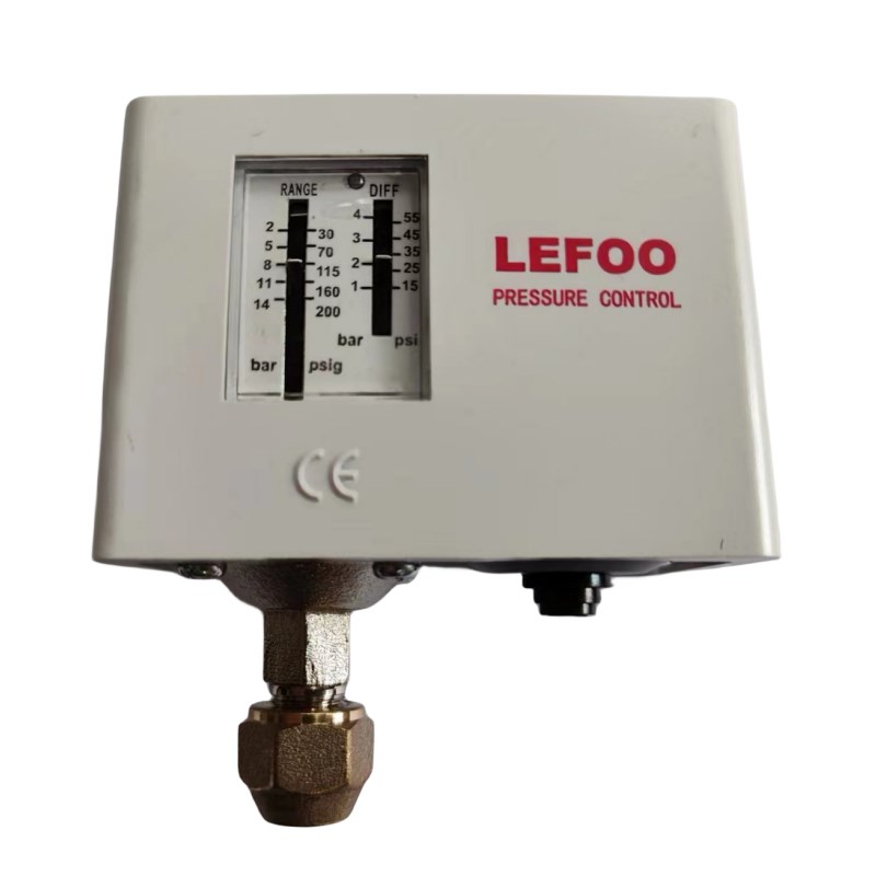 LF55空压机制冷压缩q机蒸汽锅炉油压气压水压压力开关高低压控制