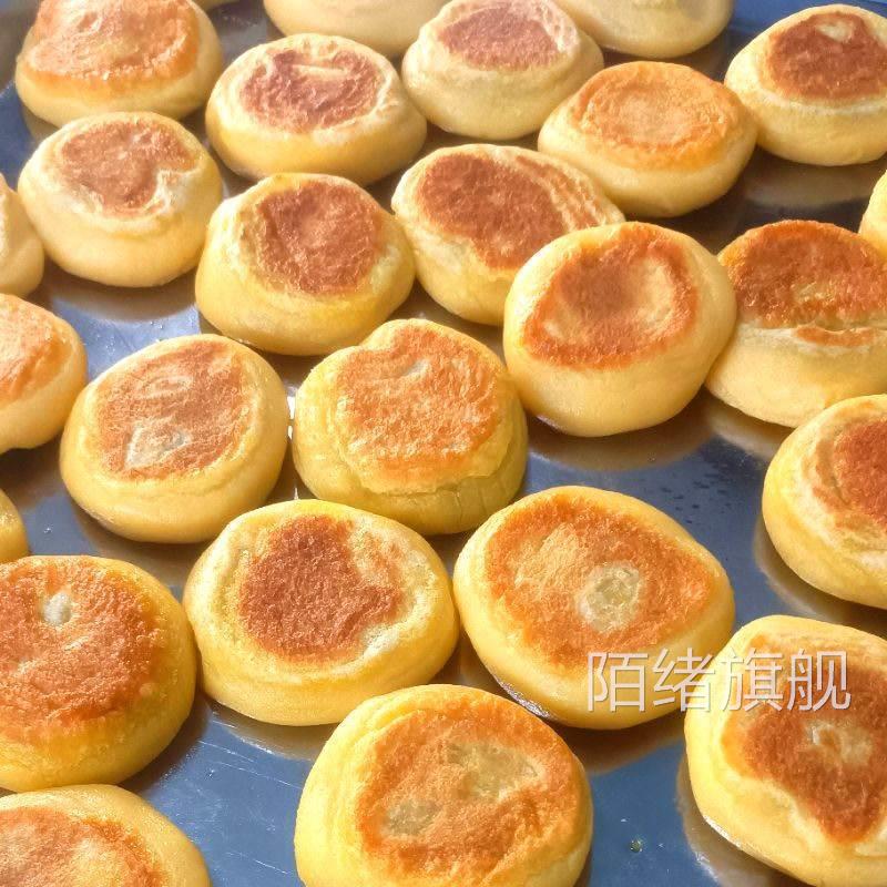 东北大黄米粘火勺 粘火烧粘糕老式 红小豆馅火烧特产糕点现做现卖