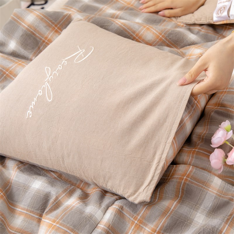 全棉A类口袋被!车上抱枕被子两用可折叠儿童学生午休空调被