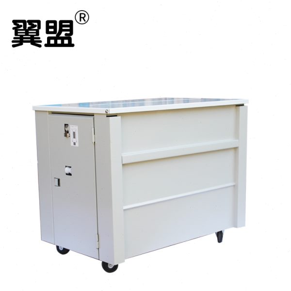 翼盟牌通用型半自动双电机打包机 台PP带包装机 纸箱捆扎机