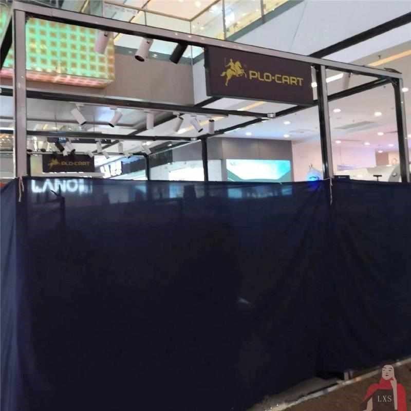 装修围布全包围帐篷商场用围挡布C围挡菜场摆摊用施工摆摊围挡布