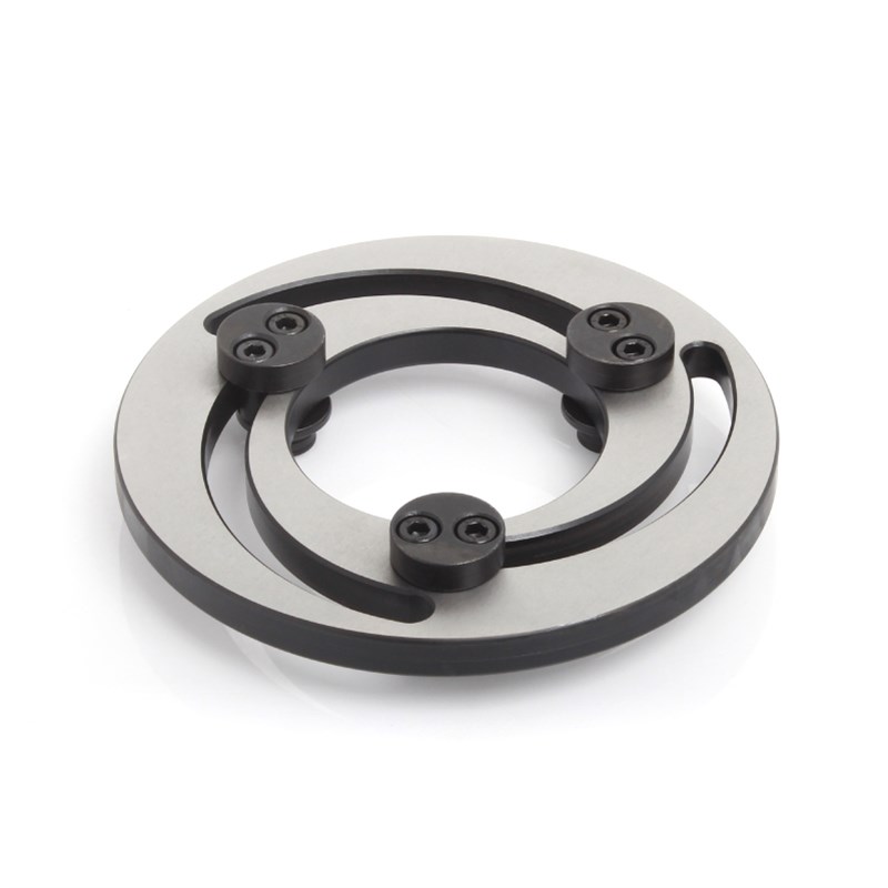 液压卡盘三爪修爪器数控5/6/w8/10/12寸软爪固定油压卡爪成型圈