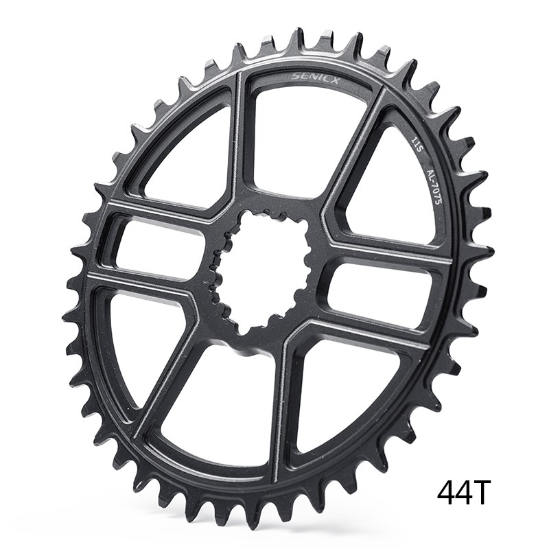 SENICX驭勇iGR3公路车自行车牙盘Gravel越野单盘超轻曲柄24MM轴心