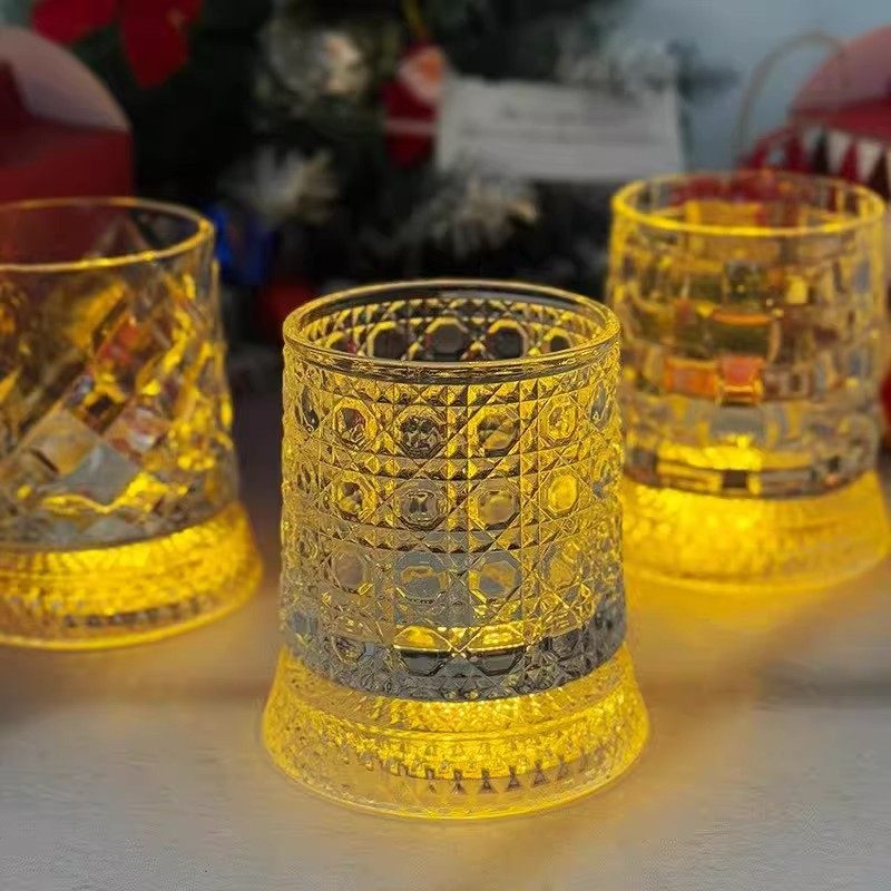 威士忌酒杯网红转转杯设计感小众洋酒杯水杯子玻璃杯啤酒杯喝水杯,餐饮具,洋酒/威士忌杯,淘宝优惠券,粉丝福利购,淘宝优惠卷