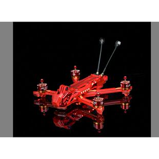 TJRC天剑科技 红色J5v2 O3 O4高清，模拟五寸花飞拍摄穿越机机架
