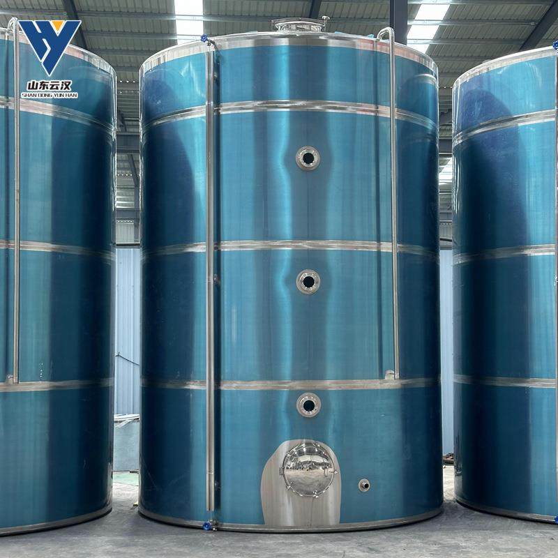 30立方储水罐 立式白钢储存罐 不锈钢储蓄罐