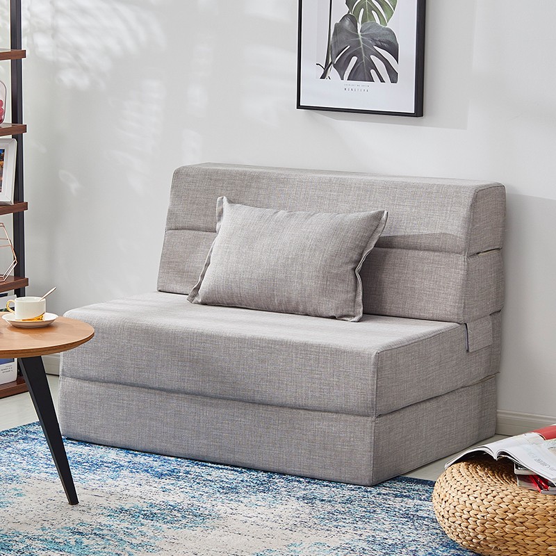 加硬高密度免洗海绵床垫防水科A技布地铺午休折叠垫睡垫沙发床垫