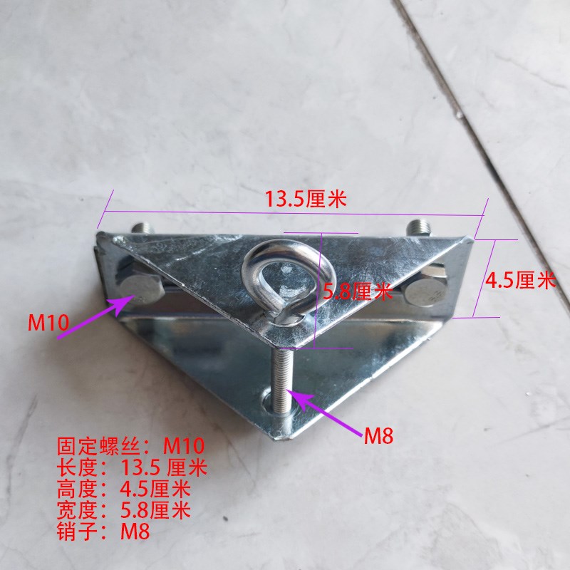电动车拖车连接杆露营车拖车连接器自行车拖车连接V营地车拖拉改