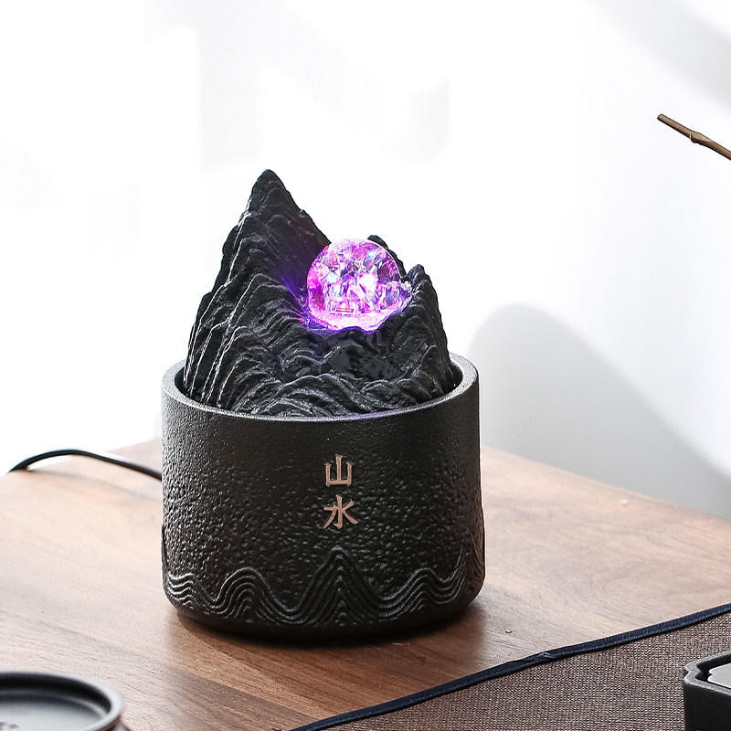 陶瓷复古迷你桌面循环流水加湿摆件家居客厅玄关茶室会所休闲赏玩,畜牧/养殖物资,畜牧/养殖器械,淘宝优惠券,粉丝福利购,淘宝优惠卷