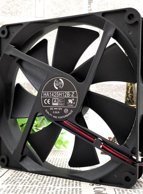 原装HA1425H12B-Z 12V 0.50A 14025 14CM 1800RPM高转速机箱风扇